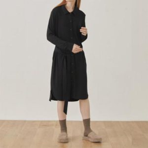 Атоми Женское уютное платье-рубашка