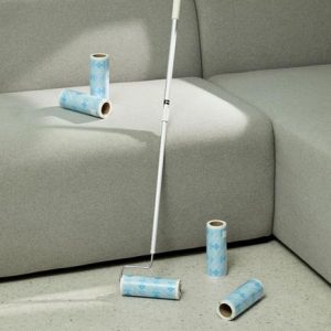 Атоми Ролик для чистки пола (основа/контейнер/4 сменных блока)