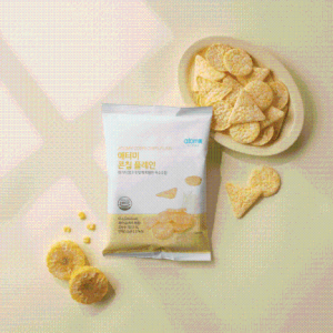 Атоми Кукурузные чипсы Plain 1 коробка (24шт)