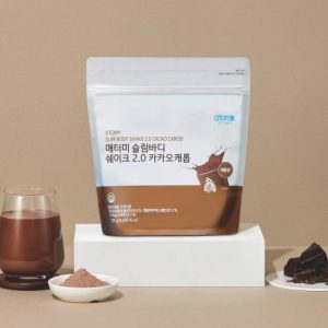 Атоми Slimbody Shake 2.0 Какао-кэроб (большая упаковка) (1,200г, bulk pack)