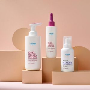 Атоми Набор для восстановления волос с протеином (3 предмета)