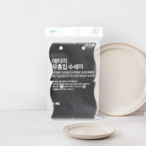 Атоми Губки для мытья посуды (4 шт)