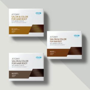 Атоми Salon & Color для корней волос 4 применения (1 флакон/2 флакон 50мл)