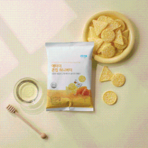 Атоми Кукурузные чипсы Honey Butter 1 коробка (24шт)