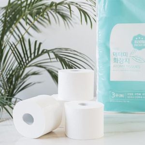 Атоми Туалетная бумага 4D (35м x 15 рулонов) x 4 упаковки